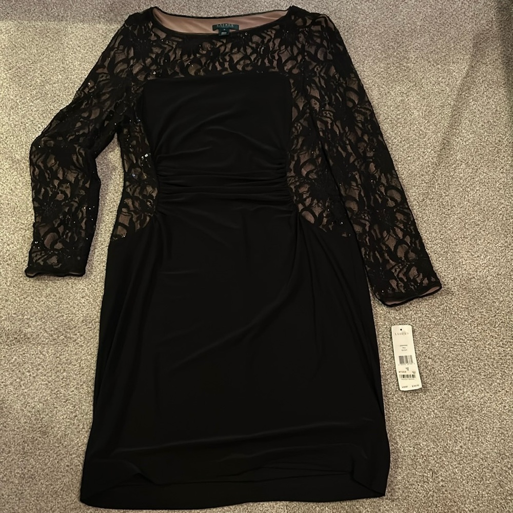 Ralph Lauren black very dressy brand new with tags